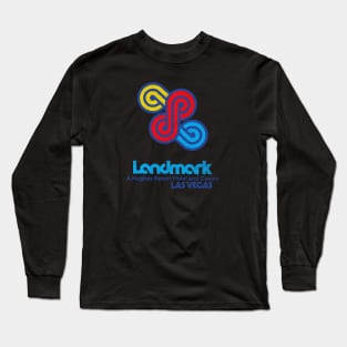 Vintage Landmark Hotel and Casino Las Vegas Long Sleeve T-Shirt